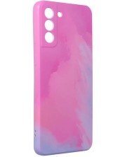 Калъф Forcell - Pop Design 1, Galaxy S21 Plus, розов/син