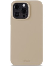 Калъф Holdit - Silicone, iPhone 13 Pro, Latte Beige