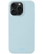 Калъф Holdit - Silicone, iPhone 15 Pro Max, Mineral Blue