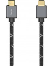 Кабел Hama - 205240, HDMI/HDMI, 8K, 3 m, черен/сив -1