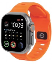 Каишка Mobile Origin - Strap, Apple Watch 49mm/45mm/44mm/42mm, Hot Orange -1