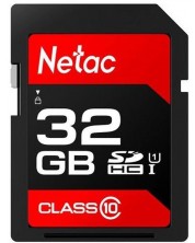 Карта памет Netac - 32GB, SDHC, Class10 -1