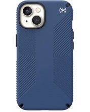 Калъф Speck - Presidio 2 Grip MagSafe, iPhone 14, син