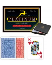 Карти за игра Modiano - Acetate Poker 2 Jumbo Index -1