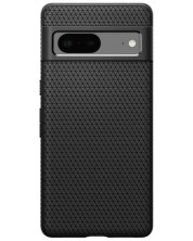 Калъф Spigen - Liquid Air, Pixel 7, черен