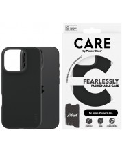 Калъф CARE - Fashionable, iPhone 16 Pro, черен -1