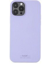 Калъф Holdit - Silicone, iPhone 12/12 Pro, лилав -1
