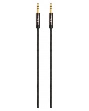Кабел ttec - Stereo Premium Aux , 3.5 mm, 1 m, черен