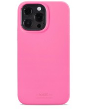 Калъф Holdit - Silicone, iPhone 13 Pro, розов -1