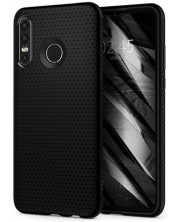 Калъф Spigen - Liquid Air, Huawei P30 Lite,  черен