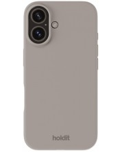 Калъф Holdit - Silicone, iPhone 16, Taupe -1