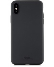 Калъф Holdit - Silicone, iPhone X/XS, черен -1