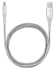 Кабел ttec - ExtremeCable, Micro USB/USB-A, 1.5 m, сив -1