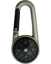 Карабинер с компас Maxima - 6.5 х 3 х 0.8 cm