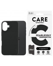 Калъф CARE - Fashionable, iPhone 16, черен -1