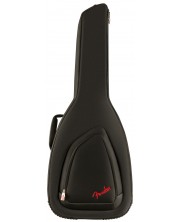 Калъф за акустична китара Fender - FA610, черен/червен