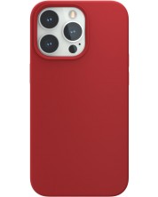Калъф Next One - Silicon MagSafe, iPhone 13 Pro, червен -1