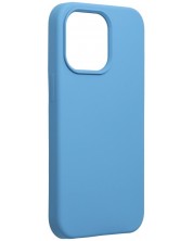 Калъф Forcell - Silicone, iPhone 13 Pro, син
