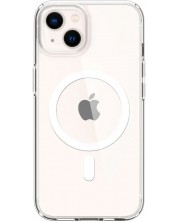 Калъф Spigen - Ultra Hybrid Mag, iPhone 14/13, бял/прозрачен -1