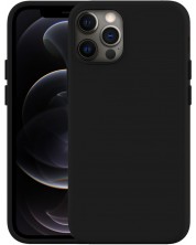 Калъф Next One - Silicon, iPhone 12 Pro Max, черен
