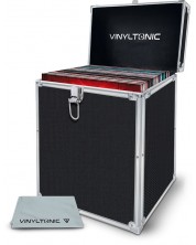 Калъф за грамофонни плочи Vinyl Tonic - VT02B, черен