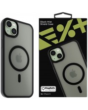 Калъф Next One - Black Mist Shield MagSafe, iPhone 15, черен