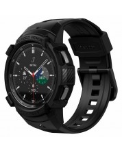 Калъф Spigen - Rugged Armor Pro, Galaxy Watch4 Classic, 46 mm, черен