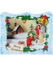 Картичка Gespaensterwald 3D - Merry Christmas, украсяване на елха -1