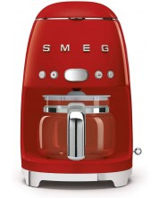 Кафемашина Smeg - DCF02RDEU, 1.4L, червена -1