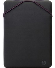 Калъф за лаптоп HP - Reversible Mauve, 14'', сив/лилав -1