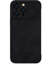 Калъф Nillkin - Qin Pro, iPhone 14 Pro Max, черен -1