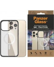 Калъф PanzerGlass - ClearCase MagSafe, iPhone 14 Pro Max, черен