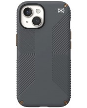 Калъф Speck - Presidio 2 Grip, iPhone 15, сив