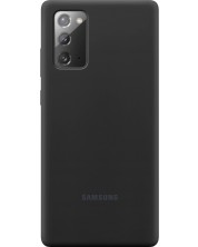 Калъф Samsung - Silicone, Galaxy Note 20, черен -1