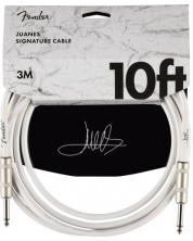 Кабел за китара Fender - Juanes, 6.3 mm/6.3 mm, 3 m, Luna White