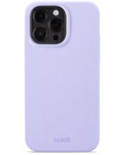 Калъф Holdit - Silicone, iPhone 15 Pro Max, лилав