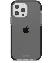 Калъф Holdit - Seethru, iPhone 13 Pro, черен