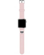 Каишка Karl Lagerfeld - Choupette, Apple Watch, 42/44 mm, розова -1