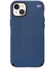 Калъф Speck - Presidio 2 Grip MagSafe, iPhone 14 Plus, син -1