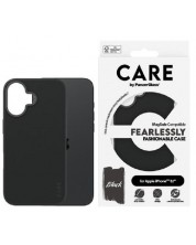 Калъф CARE - Fashionable MagSafe, iPhone 16, черен -1