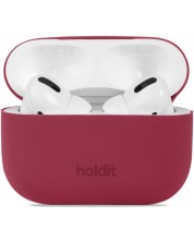 Kaлъф Holdit - Silicone, AirPods Pro 1/2, Red Velvet -1