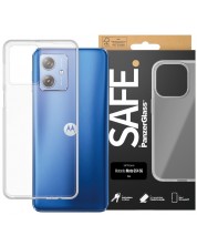 Калъф Safe - TPU, Motorola Moto G54 5G, прозрачен -1
