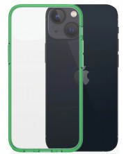 Калъф PanzerGlass - ClearCase, iPhone 13 mini, прозрачен/зелен -1