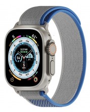Каишка Next One - Athletic Loop, Apple Watch, 45/49 mm, сребриста -1