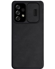 Калъф Nillkin - Qin Leather Pro, Galaxy A53 5G, черен -1