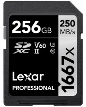 Карта памет Lexar - Professional, 256GB, SDXC, Class 10