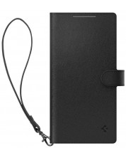 Калъф Spigen - Wallet S Plus, Galaxy S24 Ultra, черен