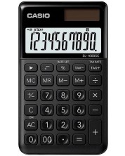 Калкулатор Casio - SL-1000SC, джобен, 10-разряден, черен -1