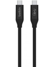 Кабел Belkin - USB4, USB-C/USB-C, 0.8  m, черен