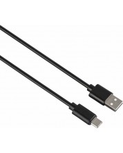 Кабел Hama - USB-C/USB2.0, 0.9m, черен